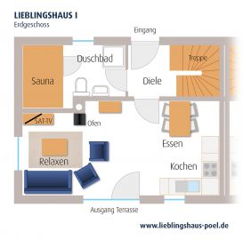 LIEBLINGSHAUS 1 - das Erdgeschoss