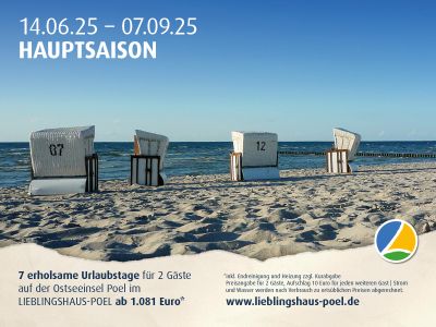 Geniessen Sie das Strandleben in der Hauptsaison