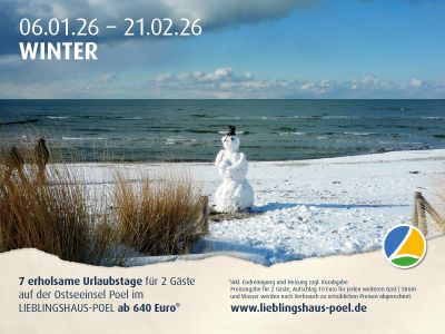 Schneemann statt Strandburg