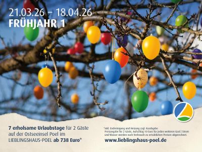 Ostern am Ostseestrand